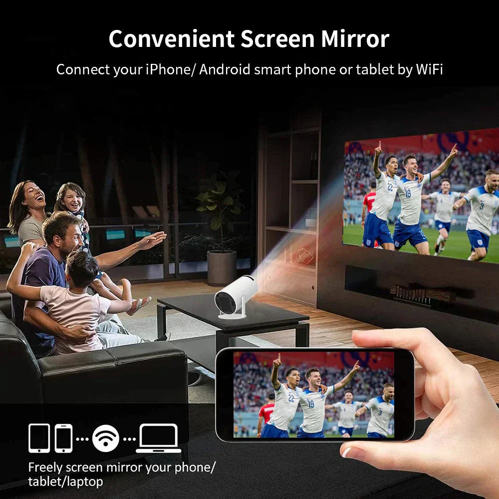 Transpeed 4K Wifi6 Portable Projector