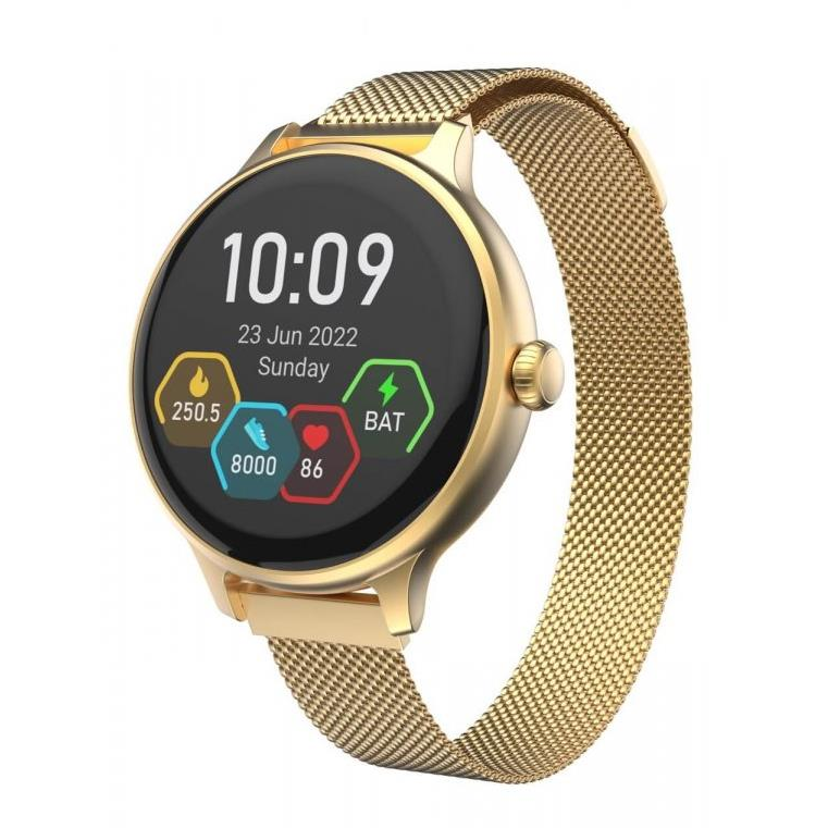 Smartwatch CARNEO Hero mini HR+ złoty (8588009299202)